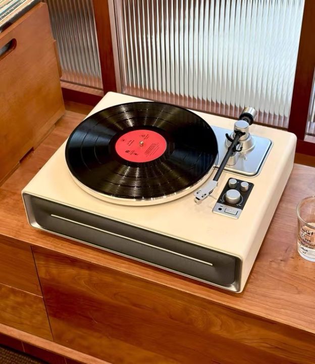 Máy nghe nhạc đĩa than Syitren Sevia có loa phong cách retro, classic, tặng đĩa nhạc than | Lazada Việt Nam